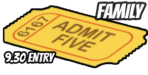 Family Entry (2 adults and up to 3 children) – V.I.P Early Bird